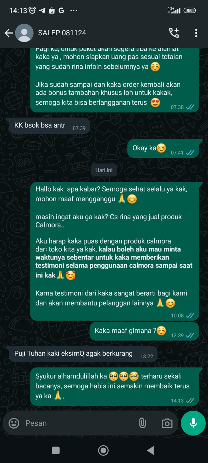Testi Calmora 3